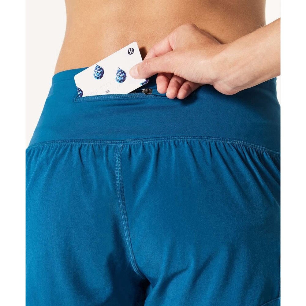 Lululemon Women’s Pace Perfect 3” Shorts Whirlpool Blue Size 4